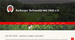 Desktop Screenshot of harburger-reitverein.de